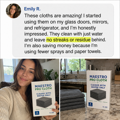 Maestro Pro Cloth™  (5-Pack)