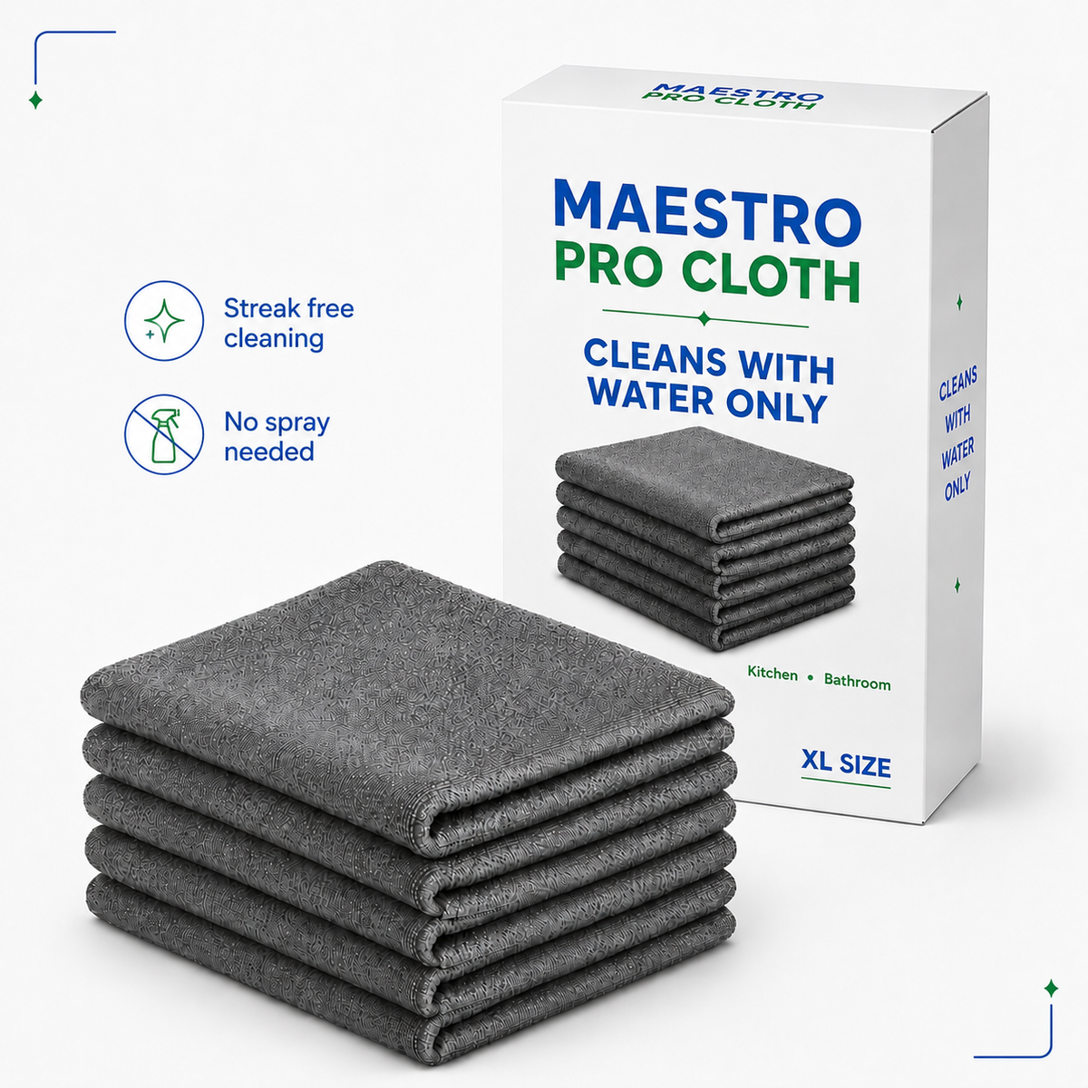 Maestro Pro Cloth™  (5-Pack)